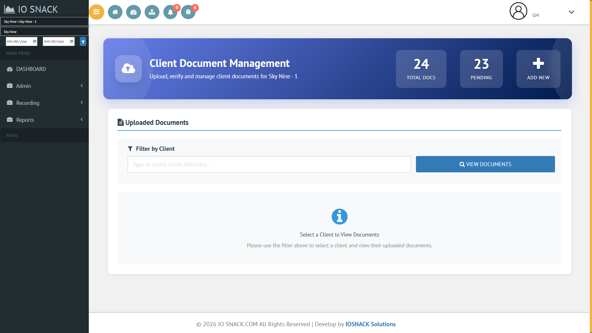 Sky Nine — Auto-generated rental agreements, contracts and custom PDFs — Screenshot 1